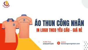 Áo Thun Công Nhân In Logo Theo Yêu Cầu, Giá Rẻ Cho Doanh Nghiệp