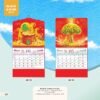 Lịch Treo Tường Lò Xo 2027 AH Mẫu AH33 (35 x 37 cm) Quà Tết Công Nhân Viên Chiết Khấu Cao in logo doanh nghiệp quà tặng Tết tại Quà Tặng Công Nhân