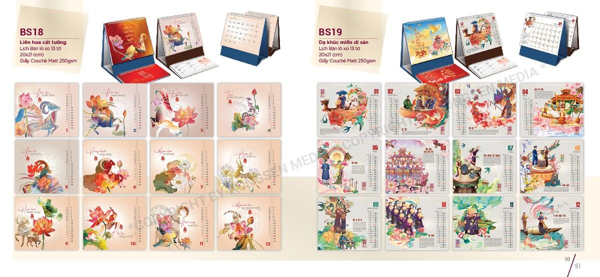 Lịch Để Bàn Nghệ Thuật 2027 BS26 Quà Tết Công Nhân Viên Chiết Khấu Cao Lịch Để Bàn Nghệ Thuật 2027 BS26 Quà Tết Công Nhân Viên Chiết Khấu Cao