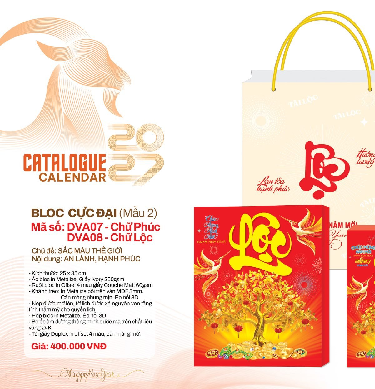 Lịch Bloc Cực Đại 2027 DVA Mẫu DVA07 (25 x 35cm) Quà Tết Công Nhân Viên Chiết Khấu Cao Lịch Bloc Cực Đại 2027 DVA Mẫu DVA07 (25 x 35cm) Quà Tết Công Nhân Viên Chiết Khấu Cao in logo doanh nghiệp quà tặng Tết tại Quà Tặng Công Nhân