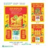 Lịch Bìa Treo 2027 HBT Mẫu HBT184 (15 x 19cm) Quà Tết Công Nhân Viên Chiết Khấu Cao in logo doanh nghiệp quà tặng Tết tại Quà Tặng Công Nhân
