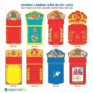 Lịch Bìa Treo 2027 HBT Mẫu HBT229 (40 x 62 cm) Quà Tết Công Nhân Viên Chiết Khấu Cao in logo doanh nghiệp quà tặng Tết tại Quà Tặng Công Nhân