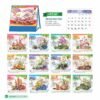 Lịch Để Bàn 2027 HBT Mẫu HBT42 (19 x 21cm) Quà Tết Công Nhân Viên Chiết Khấu Cao in logo doanh nghiệp quà tặng Tết tại Quà Tặng Công Nhân