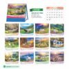 Lịch Để Bàn 2027 HBT Mẫu HBT46 (19 x 21cm) Quà Tết Công Nhân Viên Chiết Khấu Cao in logo doanh nghiệp quà tặng Tết tại Quà Tặng Công Nhân