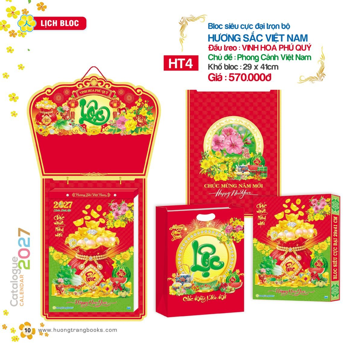 Lịch Bloc Siêu Cực Đại 2027 HT Mẫu HT4 - Hương Sắc Việt Nam (29 x 41cm) Quà Tết Công Nhân Viên Chiết Khấu Cao Lịch Bloc Siêu Cực Đại 2027 HT Mẫu HT4 - Hương Sắc Việt Nam (29 x 41cm) Quà Tết Công Nhân Viên Chiết Khấu Cao in logo doanh nghiệp quà tặng Tết tại Quà Tặng Công Nhân