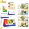 Lịch Để Bàn 2027 HT Mẫu HT69 (24 x 16cm) Quà Tết Công Nhân Viên Chiết Khấu Cao in logo doanh nghiệp quà tặng Tết tại Quà Tặng Công Nhân