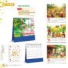 Lịch Để Bàn 2027 HT Mẫu HT76 (18 x 21cm) Quà Tết Công Nhân Viên Chiết Khấu Cao in logo doanh nghiệp quà tặng Tết tại Quà Tặng Công Nhân