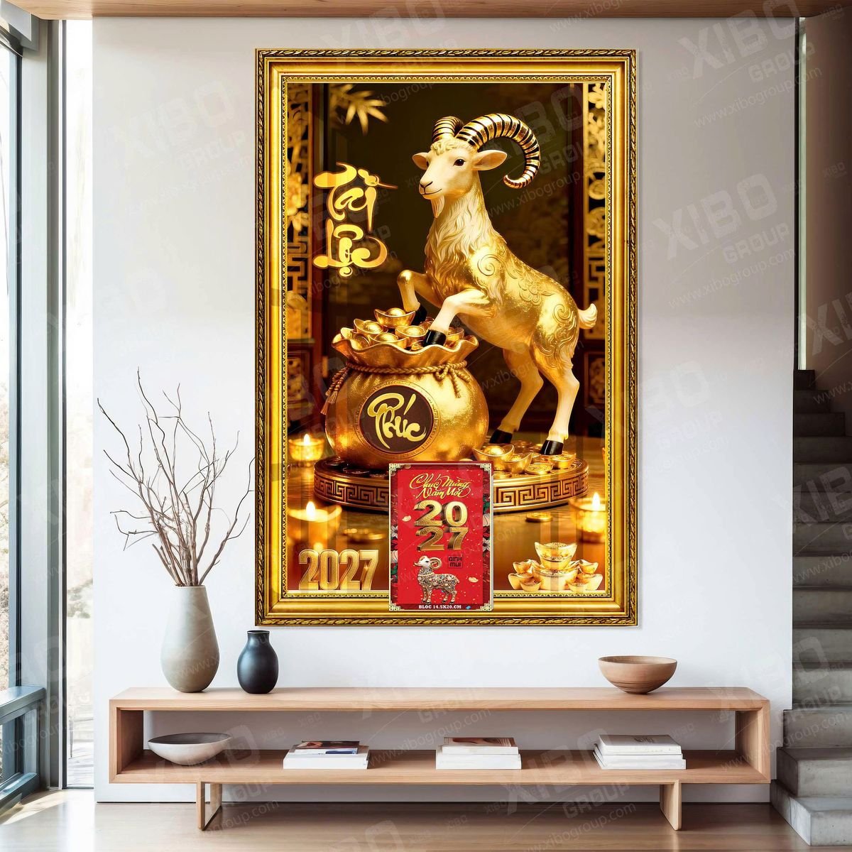 Lịch Gỗ Lamina Cao Cấp 40x60cm 2027 LM406_032 Quà Tết Công Nhân Viên Chiết Khấu Cao Lịch Gỗ Lamina Cao Cấp 40x60cm 2027 LM406_032 - Quà Tặng Công Nhân