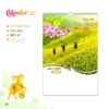 Lịch Treo Tường Lò Xo 2027 MT Mẫu MT17 (40 x 60cm) Quà Tết Công Nhân Viên Chiết Khấu Cao in logo doanh nghiệp quà tặng Tết tại Quà Tặng Công Nhân