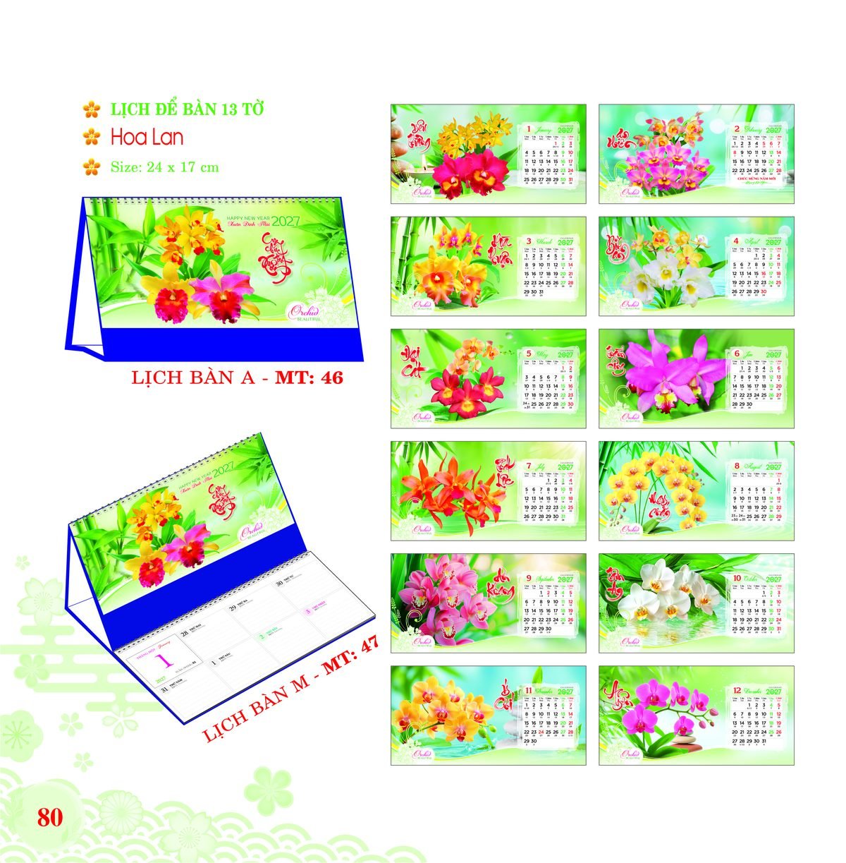 Lịch Để Bàn 2027 MT Mẫu MT46 (24 x 17cm) Quà Tết Công Nhân Viên Chiết Khấu Cao Lịch Để Bàn 2027 MT Mẫu MT46 (24 x 17cm) Quà Tết Công Nhân Viên Chiết Khấu Cao in logo doanh nghiệp quà tặng Tết tại Quà Tặng Công Nhân