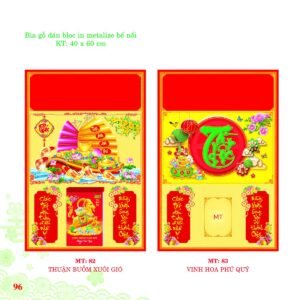 Lịch Bloc 2027 MT Mẫu MT83 (29 x 41 cm) Quà Tết Công Nhân Viên Chiết Khấu Cao in logo doanh nghiệp quà tặng Tết tại Quà Tặng Công Nhân
