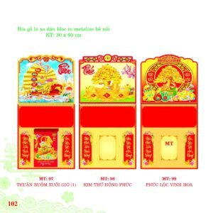 Bìa Lò Xo Dán Bloc 2027 MT Mẫu MT98 - Thuận Buồm Xuôi Gió (30 x 60cm) Quà Tết Công Nhân Viên Chiết Khấu Cao in logo doanh nghiệp quà tặng Tết tại Quà Tặng Công Nhân