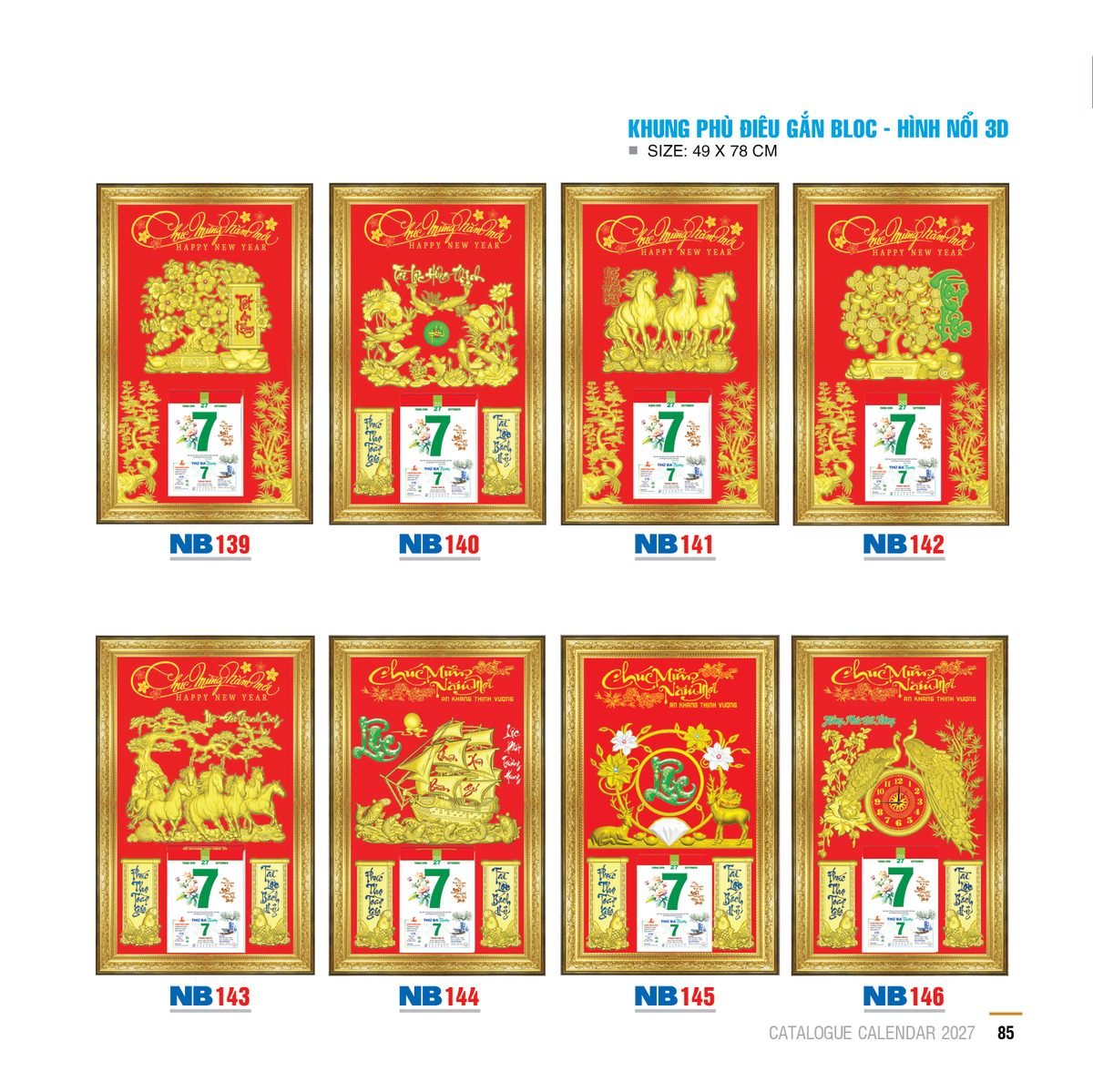 Lịch Bloc 2027 NB Mẫu NB144 (49 x 78 cm) Quà Tết Công Nhân Viên Chiết Khấu Cao Lịch Bloc 2027 NB Mẫu NB144 (49 x 78 cm) Quà Tết Công Nhân Viên Chiết Khấu Cao in logo doanh nghiệp quà tặng Tết tại Quà Tặng Công Nhân