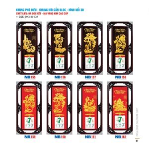 Lịch Bloc 2027 NB Mẫu NB159 (39  x  89 cm) Quà Tết Công Nhân Viên Chiết Khấu Cao in logo doanh nghiệp quà tặng Tết tại Quà Tặng Công Nhân