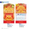 Lịch Treo Tường Lò Xo 2027 NB Mẫu NB176 (37 x 68cm) Quà Tết Công Nhân Viên Chiết Khấu Cao in logo doanh nghiệp quà tặng Tết tại Quà Tặng Công Nhân
