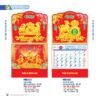 Lịch Treo Tường Lò Xo 2027 NB Mẫu NB207T (37 x 68cm) Quà Tết Công Nhân Viên Chiết Khấu Cao in logo doanh nghiệp quà tặng Tết tại Quà Tặng Công Nhân