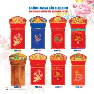 Lịch Bloc 2027 NB Mẫu NB343 (29 x 41 cm) Quà Tết Công Nhân Viên Chiết Khấu Cao in logo doanh nghiệp quà tặng Tết tại Quà Tặng Công Nhân