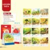 Lịch Bàn Chữ A 2027 NHA Mẫu NHA94 (17 x 19cm) Quà Tết Công Nhân Viên Chiết Khấu Cao in logo doanh nghiệp quà tặng Tết tại Quà Tặng Công Nhân