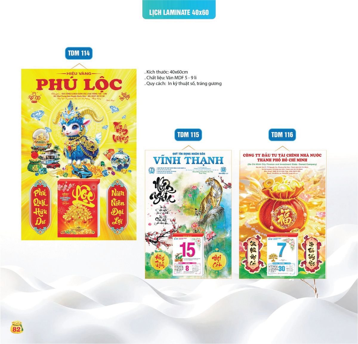 Lịch Bloc Siêu Cực Đại 2027 TDM79 Quà Tết Công Nhân Viên Chiết Khấu Cao
