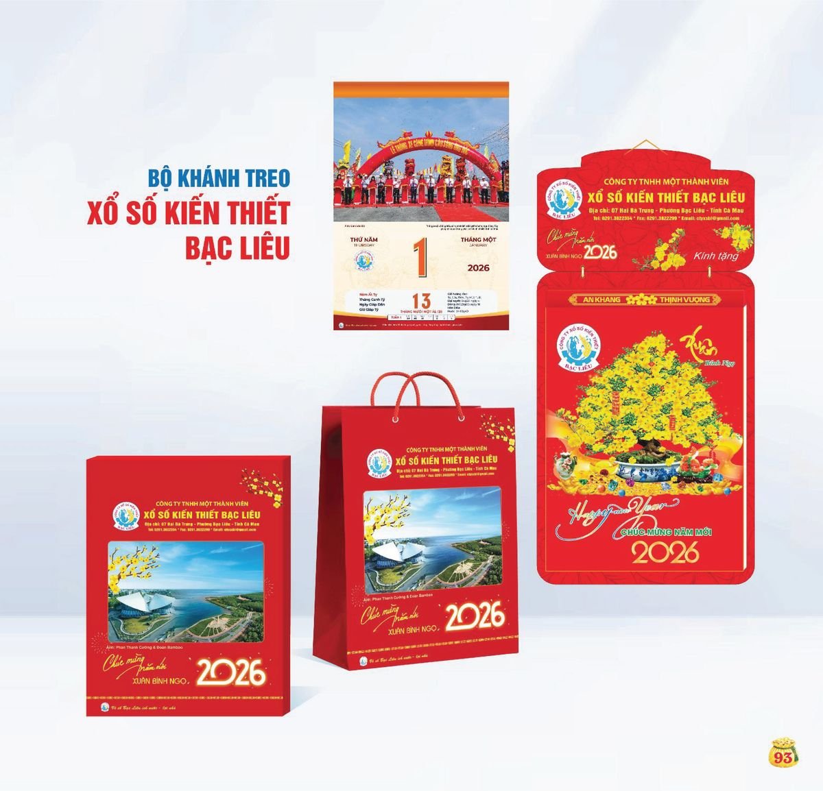 Lịch Bloc Siêu Cực Đại 2027 TDM90 Quà Tết Công Nhân Viên Chiết Khấu Cao