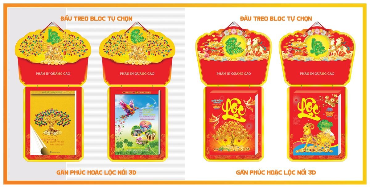 Lịch Bloc TPN 2027 TPNBLOC29 Quà Tết Công Nhân Viên Chiết Khấu Cao