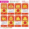 Lịch Treo Tường Lò Xo 2027 TS Mẫu TS-49 (37 x 70 cm) Quà Tết Công Nhân Viên Chiết Khấu Cao