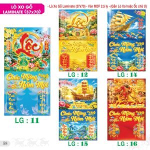 Lịch Treo Tường Lò Xo 2027 TS Mẫu TS-59 (37 x 70 cm) Quà Tết Công Nhân Viên Chiết Khấu Cao