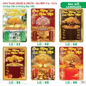 Lịch Bìa Treo 2027 TS Mẫu TS-64 (40 x 60 cm) Quà Tết Công Nhân Viên Chiết Khấu Cao