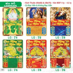 Lịch Bìa Treo 2027 TS Mẫu TS-69 (40 x 60 cm) Quà Tết Công Nhân Viên Chiết Khấu Cao