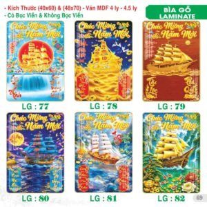 Lịch Bìa Treo 2027 TS Mẫu TS-70 (40 x 60 cm) Quà Tết Công Nhân Viên Chiết Khấu Cao