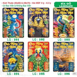 Lịch Bìa Treo 2027 TS Mẫu TS-74 (40 x 60 cm) Quà Tết Công Nhân Viên Chiết Khấu Cao