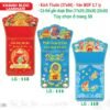 Lịch Bloc Siêu Đại 2027 TS Mẫu TS-77 (37 x 66 cm) Quà Tết Công Nhân Viên Chiết Khấu Cao