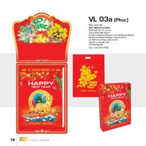 Lịch Bloc Cực Đại 2027 VL Mẫu VL03A (25 x 35cm) Quà Tết Công Nhân Viên Chiết Khấu Cao in logo doanh nghiệp quà tặng Tết tại Quà Tặng Công Nhân
