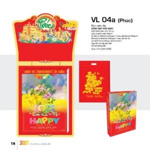 Lịch Bloc Siêu Đại 2027 VL Mẫu VL04A (20 x 30cm) Quà Tết Công Nhân Viên Chiết Khấu Cao in logo doanh nghiệp quà tặng Tết tại Quà Tặng Công Nhân