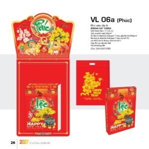 Lịch Bloc Siêu Đại 2027 VL Mẫu VL06A (17 x 24cm) Quà Tết Công Nhân Viên Chiết Khấu Cao in logo doanh nghiệp quà tặng Tết tại Quà Tặng Công Nhân